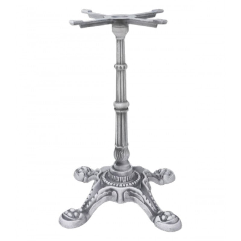 Mesa de diseño mod.Mencia pata art decor fundición +tablero 68*68 wengue