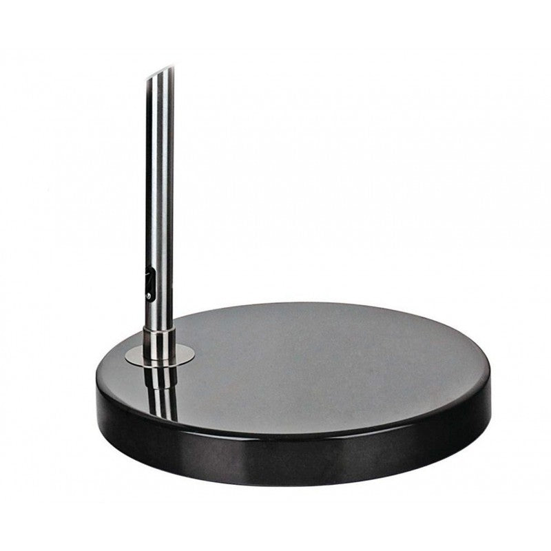 LAMPARA ART COLOR NEGRO O BLANCO BASE REDONDA