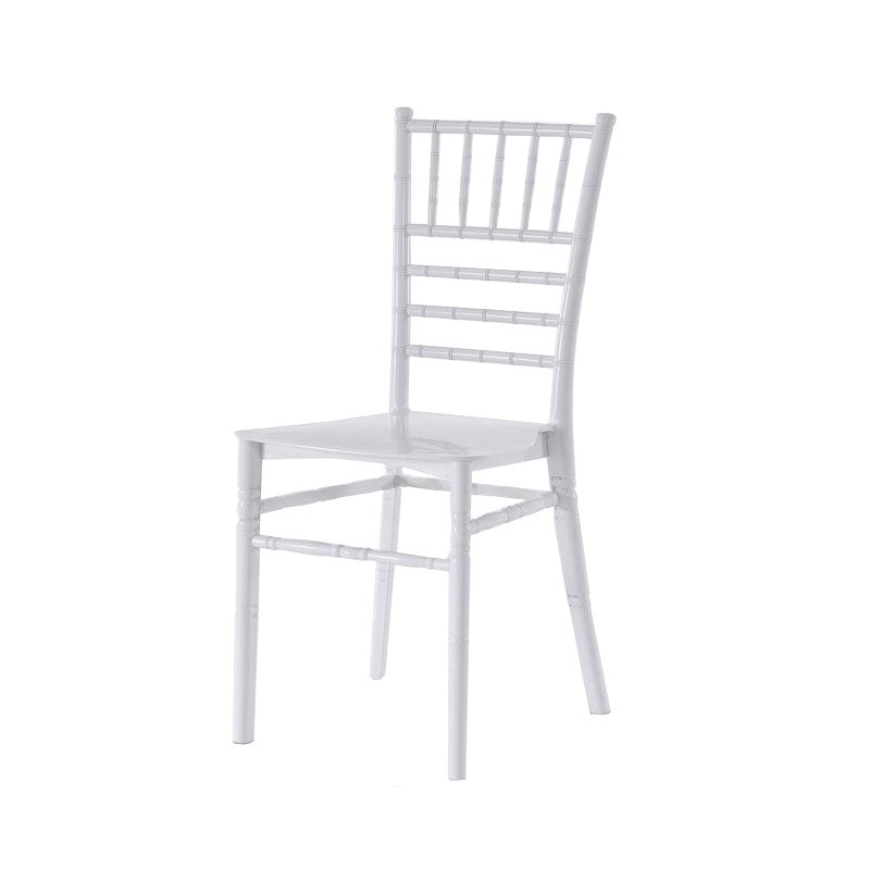 Silla CHIAVARI NEW, apilable, polipropileno blanco