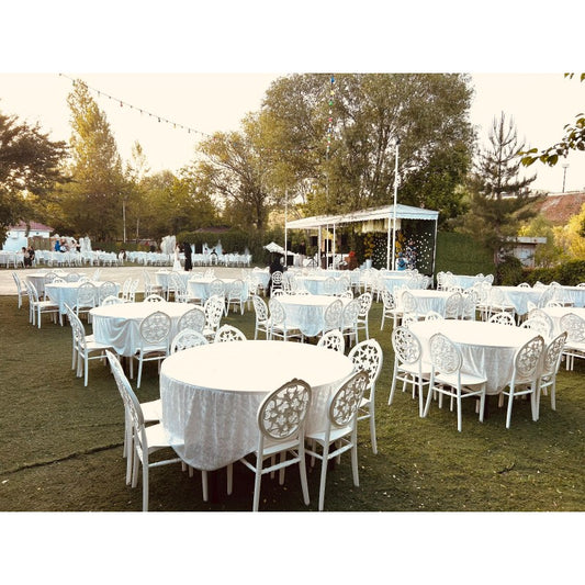 Silla JOSEFINA, apilable, polipropileno blanco