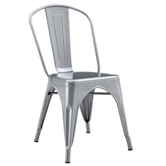 Silla TOL EK LIMITED, acero, gris plata