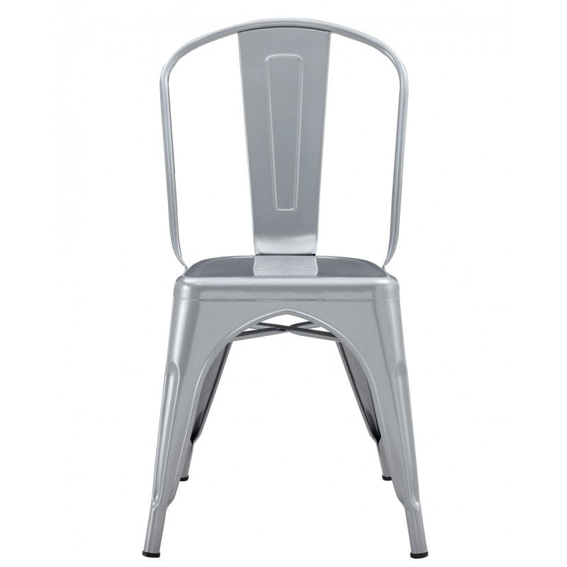 Silla TOL EK LIMITED, acero, gris plata