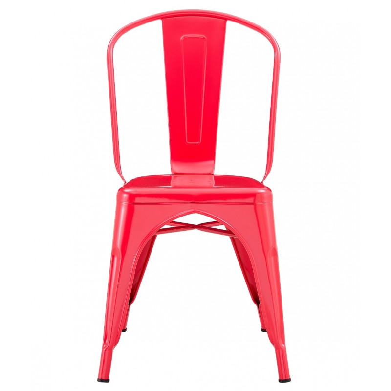 Silla TOL EK LIMITED, acero, rojo