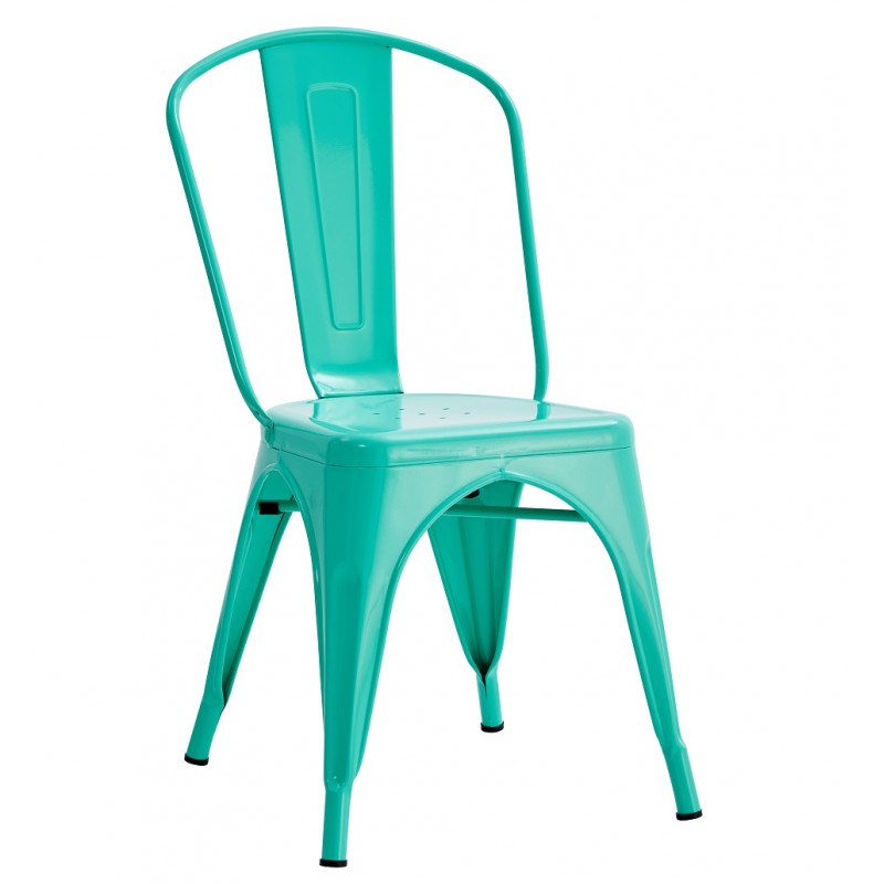 Silla TOL EK LIMITED, acero, verde agua