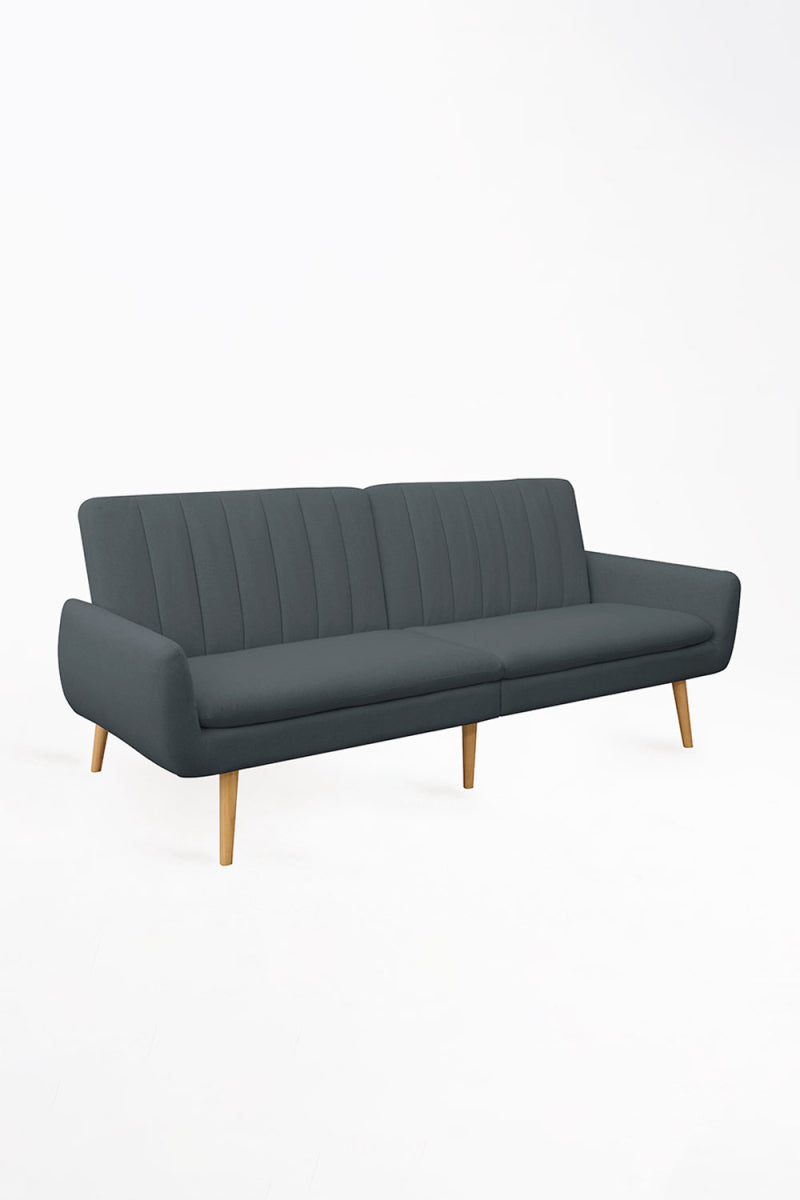 Sofá Cama Marisa Tela Gris/Beige